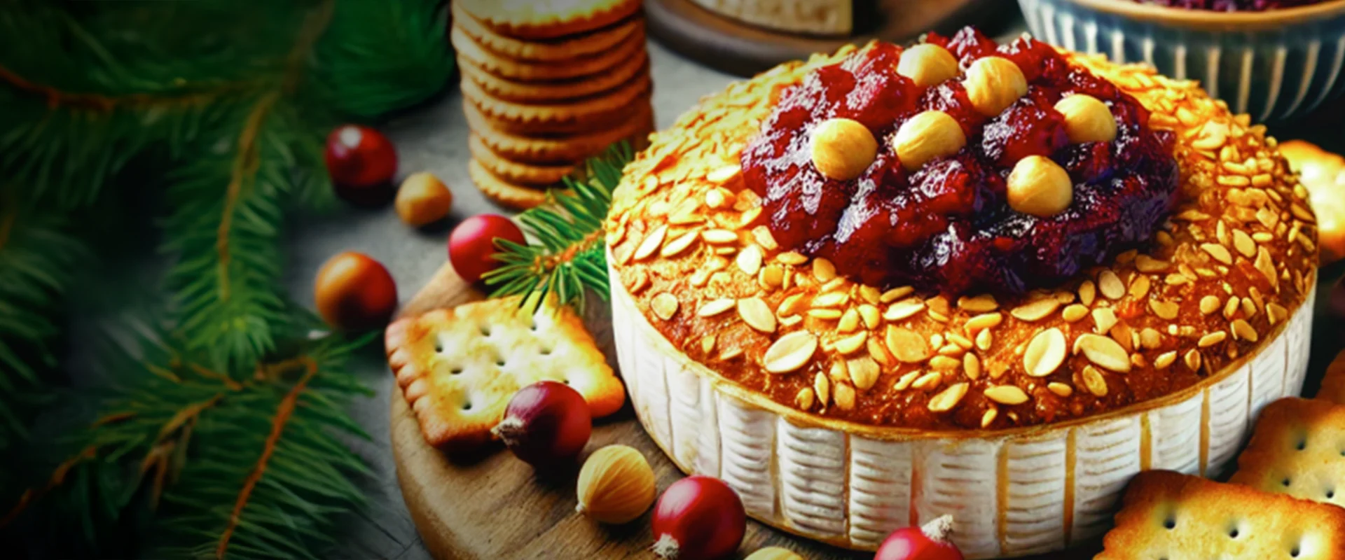 Hazelnut Crusted Brie