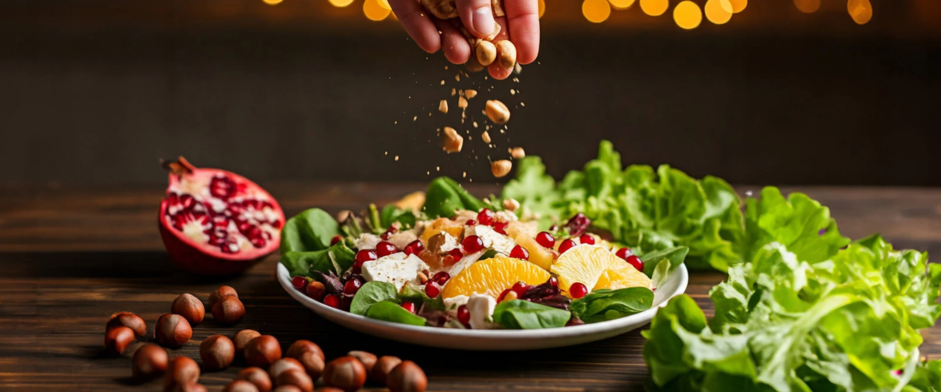 Winter Hazelnut Salad